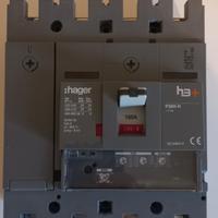 interruttore automatico scatolato  HAGER 4 poli