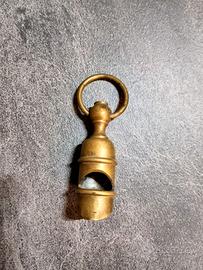 fischietto in ottone anni 20 