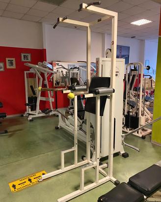 castello technogym (trazioni + dip)