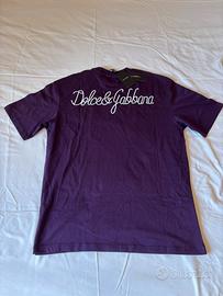 Maglietta viola Dolce & Gabbana nuova