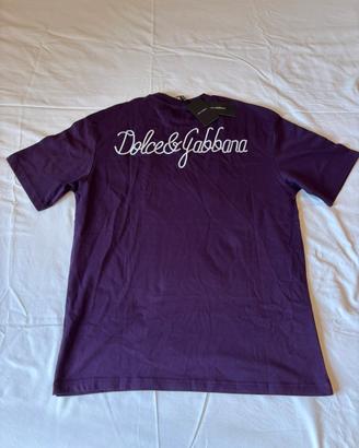 Maglietta viola Dolce & Gabbana nuova