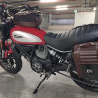 borsa laterale e telaietto per ducati scrambler