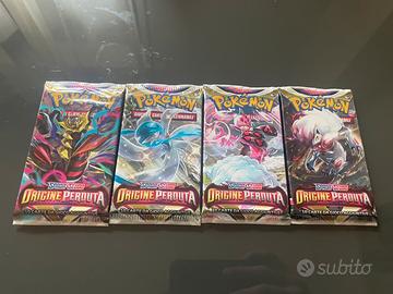 Pokémon 4 artwork set “Origine Perduta”