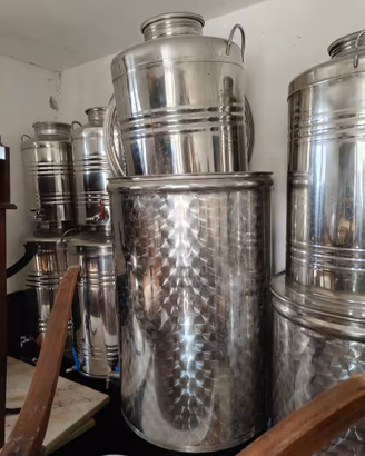 Fusti acciaio inox olio e vino