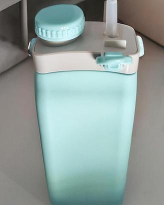 Bottiglia pieghevole in silicone
