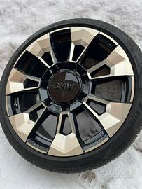 CERCHI BMW XM 23 ORO CON 1800 km