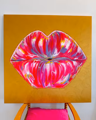 Quadro “Kiss me”
