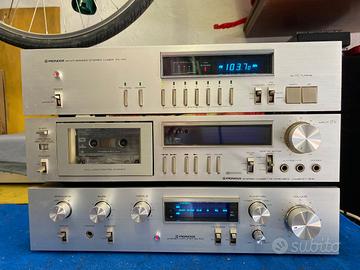 Trittico Pioneer SA-510 ,SX 710 e CT-300