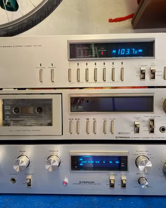 Trittico Pioneer SA-510 ,SX 710 e CT-300