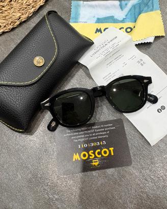 Moscot lemtosh black/green 44