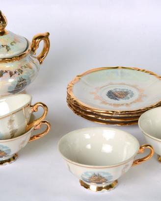 Servizio caffè  oro zecchino porcellana Bavaria