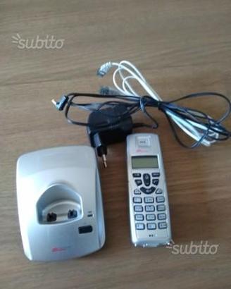 Telefono fisso cordless ricaricabile