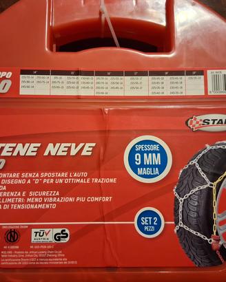 catene da neve omologate