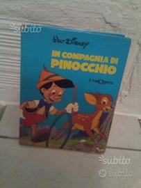 Libro di Pinocchio vintage anni 80'