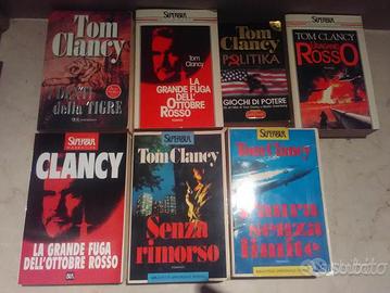 Tom Clancy libri spionaggio thriller gialli
