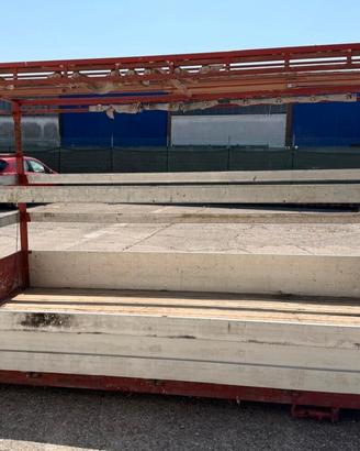 Cassone regolabile montato su iveco daily