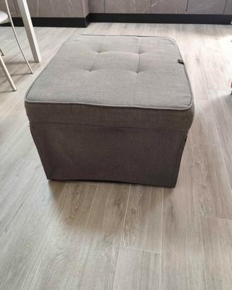 pouf poltrona estendibile a letto 