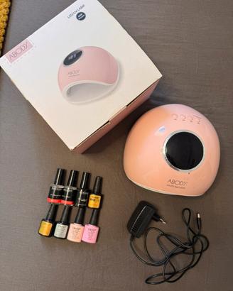 Lampada unghie UV/LED ABODY e smalti