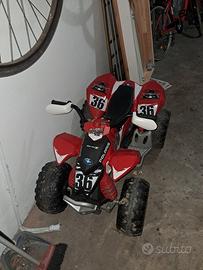Quad elettrico per bimbi con batteria ricaricabile