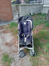 passeggino inglesina blu