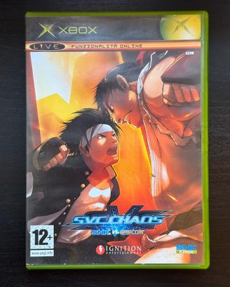 SVC Chaos SNK vs Capcom + Burnout Revenge Xbox 360