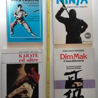 LIBRI ARTI MARZIALI : Dim Mak, Ninja, Karate