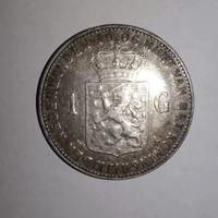 1 Gulden 1906 Paesi BassI Regina Wilhelmina Rare A