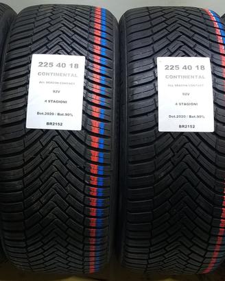 4 GOMME 225 40 18 CONTINENTAL BR2152