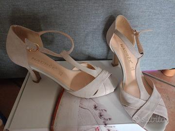 Sandalo Opentoe beige 