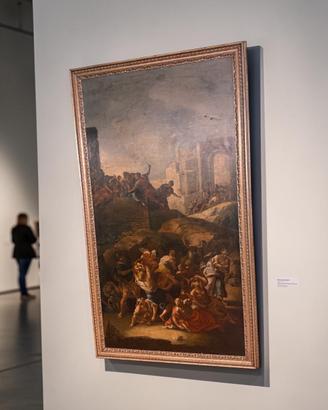 Olio su tela del XVII secolo pittore Simonelli 600