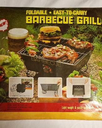 GRIGLIA BARBECUE PORTATILE E SMONTABILE
