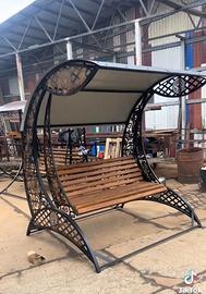 Altalena in ferro battuto