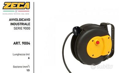 Mini avvolgicavo elettrico Zeca 9004 con cavo in P