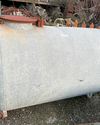 Serbatoio zincato da 1500 litri