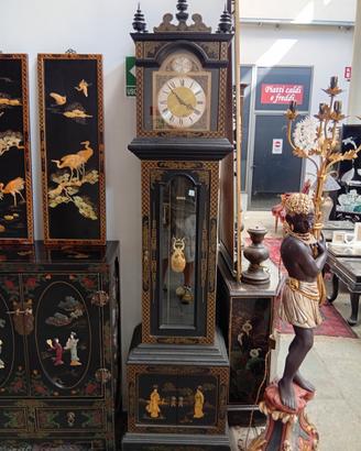 stupendo orologio a pendolo lavorazione vecchia Ci