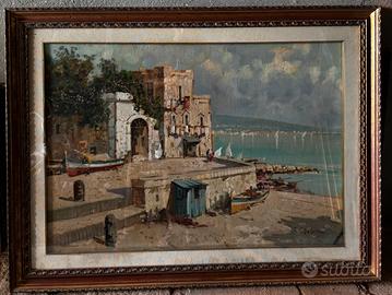 Grande quadro paesaggio marino