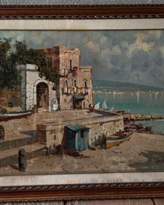 Grande quadro paesaggio marino