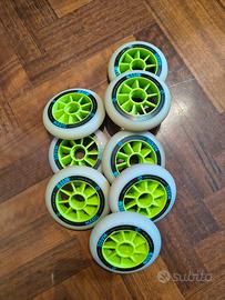 ruote pattinaggio corsa 100mm