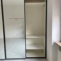 Armadio da camera laccayo nero