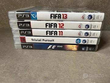 FIFA 11 FIFA 12 FIFA 13 TRIVIAL PURSUIT F1 2010