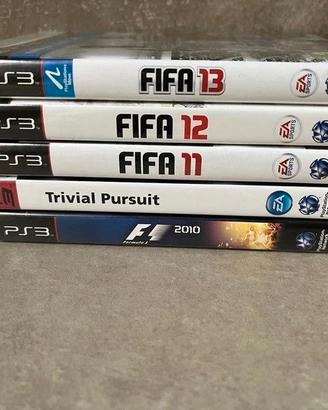 FIFA 11 FIFA 12 FIFA 13 TRIVIAL PURSUIT F1 2010