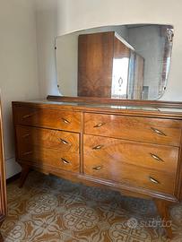 Comó vintage anni50 modernariato con spechio