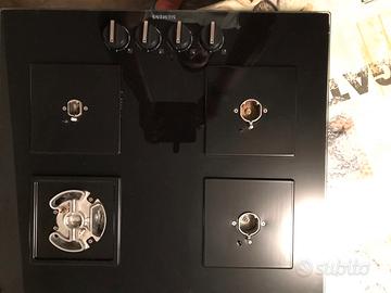 Piano cottura a gas Siemens EP6A6HB20 vetro nero.