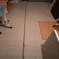 Barra per tende in acciaio