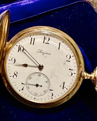 Longines orologio da tasca in oro giallo