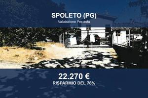 Immobile in asta di 107 m² con box auto a Spoleto