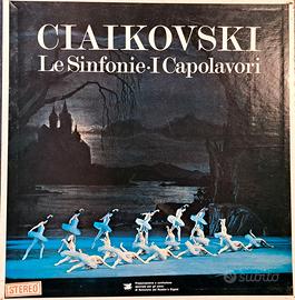 cofanetto vinile 9 dischi classica Ciaikovsky