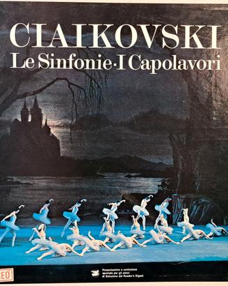 cofanetto vinile 9 dischi classica Ciaikovsky
