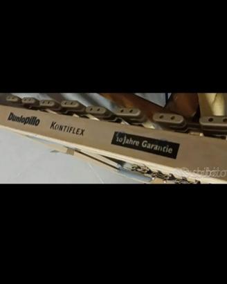 2 reti a doghe legno DUNLOPILLO scalea diamante 
