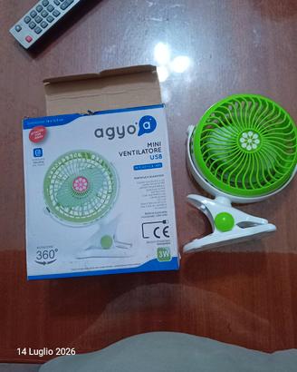 mini ventilatore usb